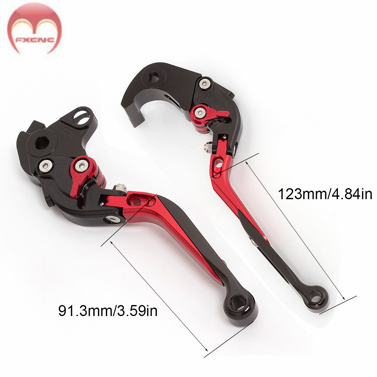 CNC Folding Extended Brake Clutch Lever for RS125 (2006-2011, 2010-2009)