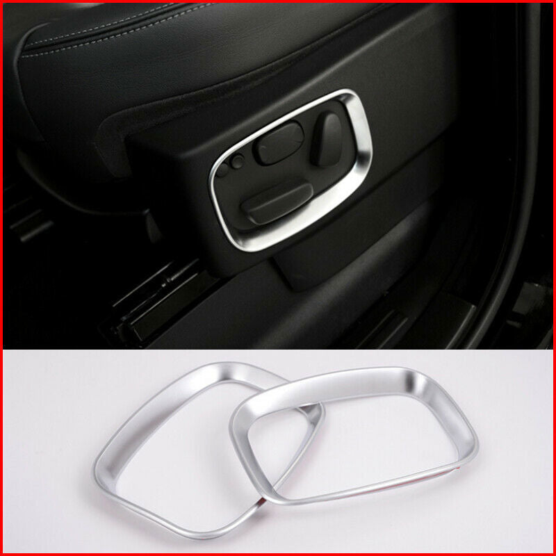 for Rover Range Sport 2005-13 Chrome for Seat Adjust Handle Button Frame Trim Cover