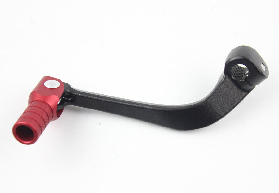Black/Red Alloy Gear Shift Lever Shifter Pedal for Honda CRF 110 Dirt Bike 13-23