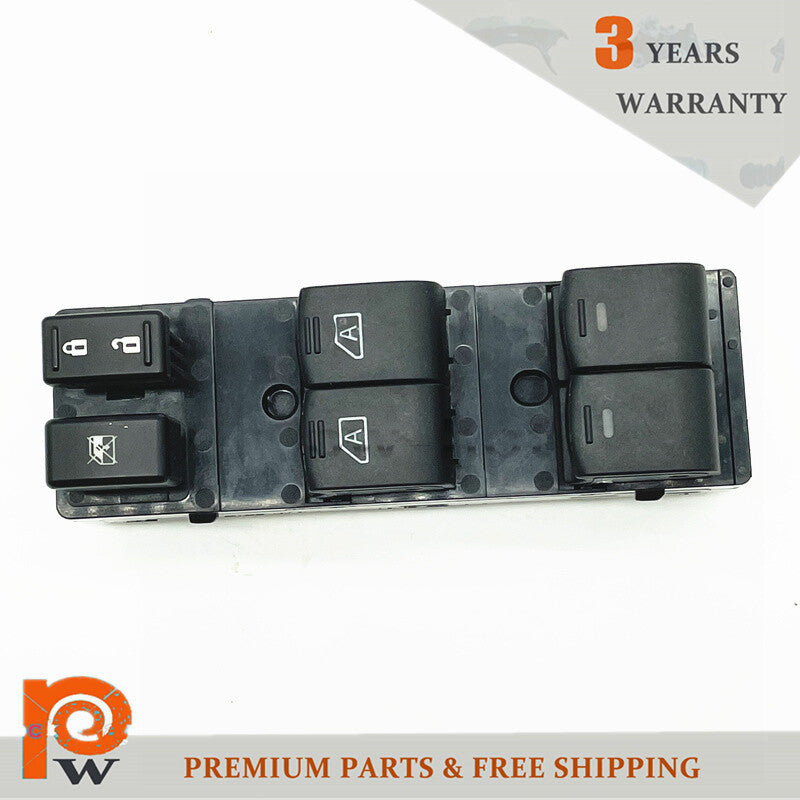 The new Power Window switch with left-side fit is compatible with for Infiniti FX35 3.5L 25401-1CA3B
