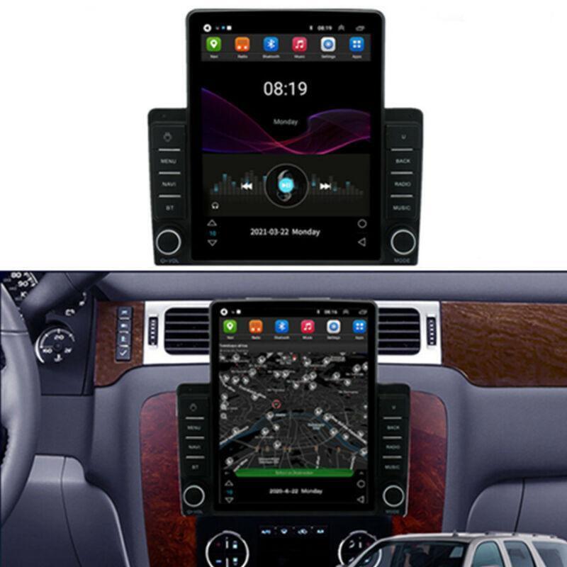 FM Vertical 9.5 Stereo Radio GPS Navigation WiFi for GMC for Hummer for Chevrolet for Buick