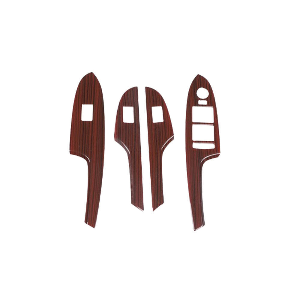 for Cadillac ATSL 2014-17 Peach Wood Grain Door Window Switch Lift Cover Trim 4P