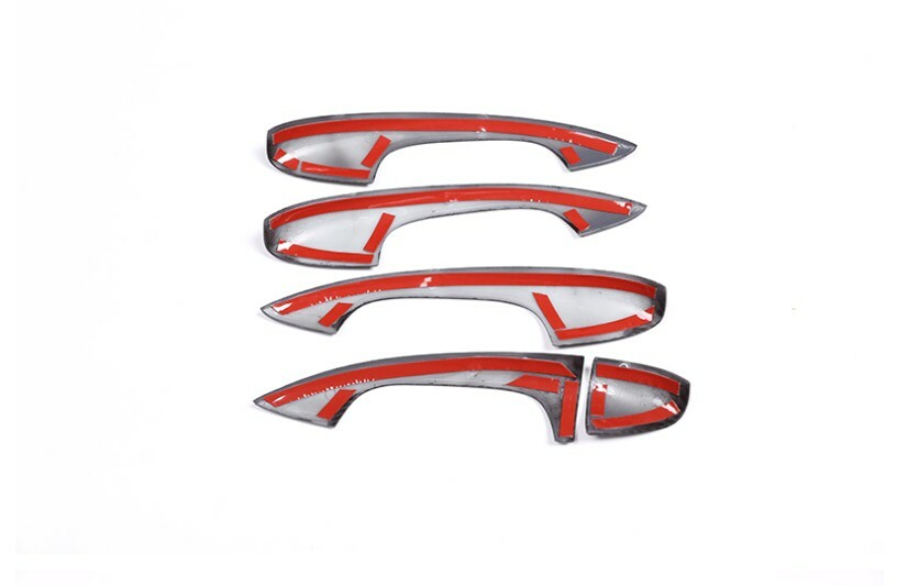 Carbon fiber handle cup cover trim suitable for Mercedes-Benz C-Class GLC W205