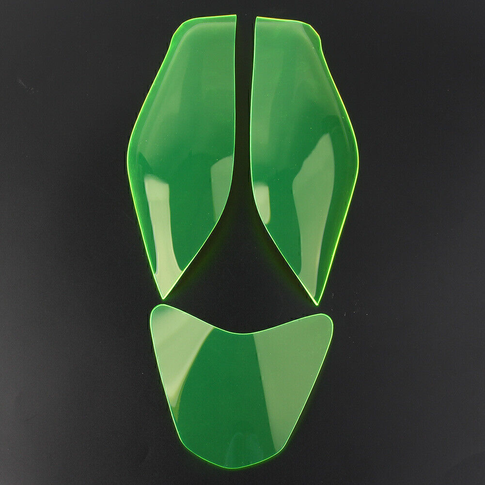 Front Headlight Guard Shield Screen Lens Cover for RSV4 2011-2014 Green