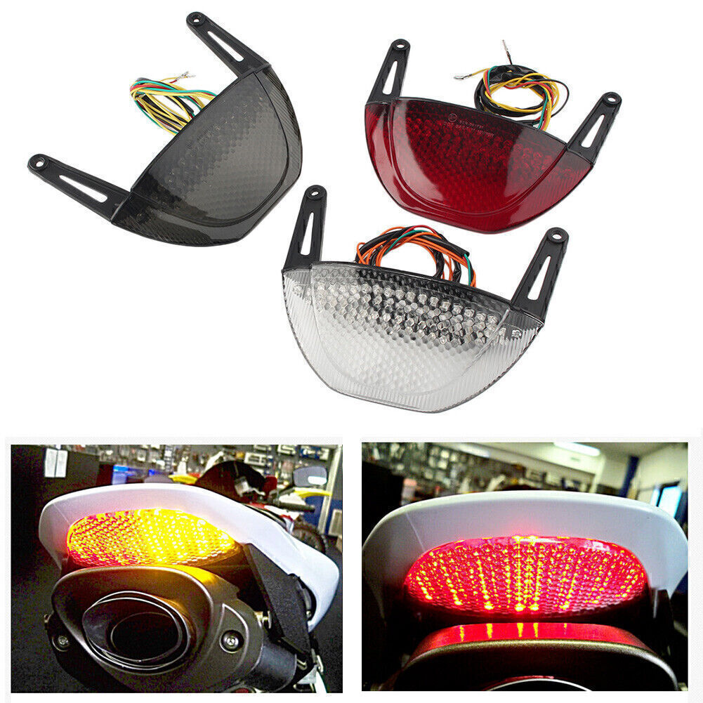 LED Rear Brake Turn Signals Integrated Taillight Fit for Honda CBR 600RR 2007-12