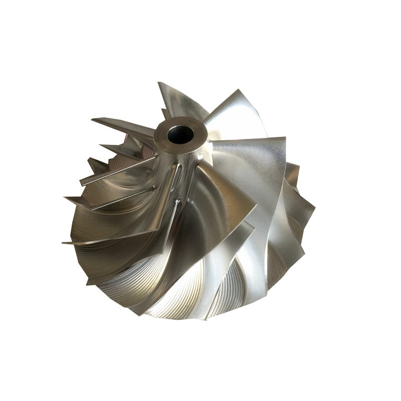 TD05H 20G Reverse 52.56/68.01 mm 7+7 Blade 49179-43400 Billet Compressor Wheel