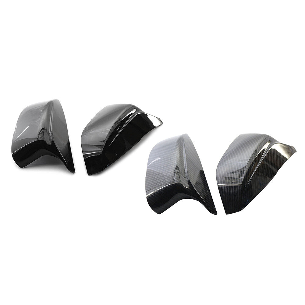 A pair of rearview mirror cover trims for Infiniti Q60, QX30 2016+, Q50, Q50S, Q70 2014+