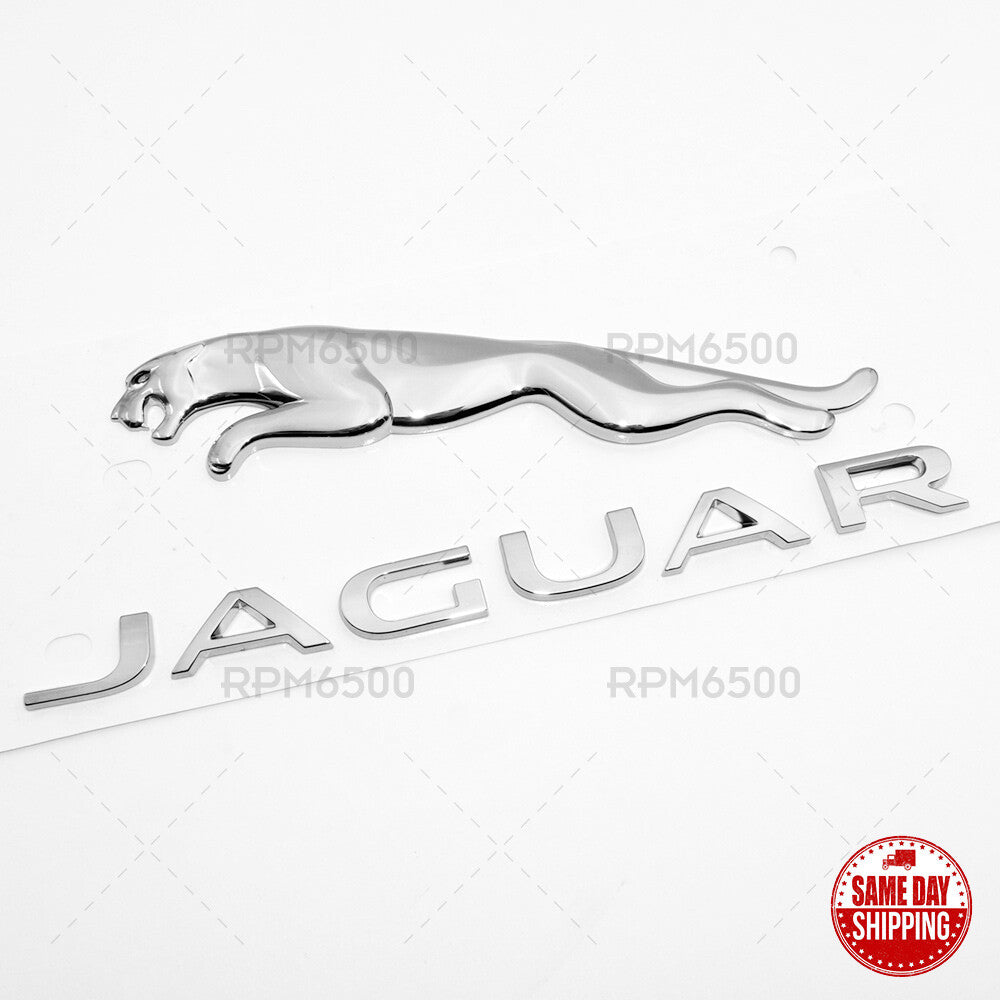 for Jaguar Sport Chrome Liftgate Tailgate Hatch Emblem Badge Nameplate T2R27585