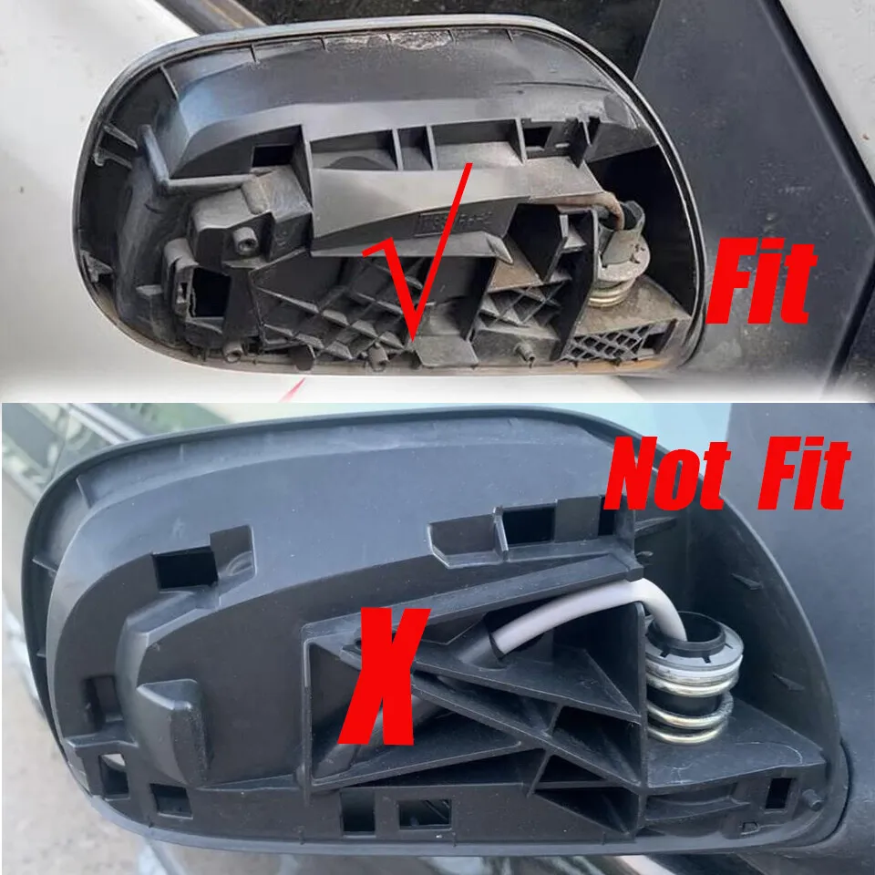 Left Driver Side Car Rear Mirror Cap Cover for Toyota for Corolla 2007-13