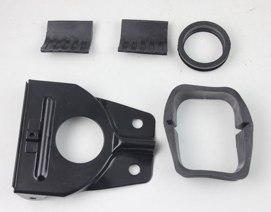 Black Fuel Tank Cover Rubber Cushions Kits for Honda CT70 DAX ST70 Bikes