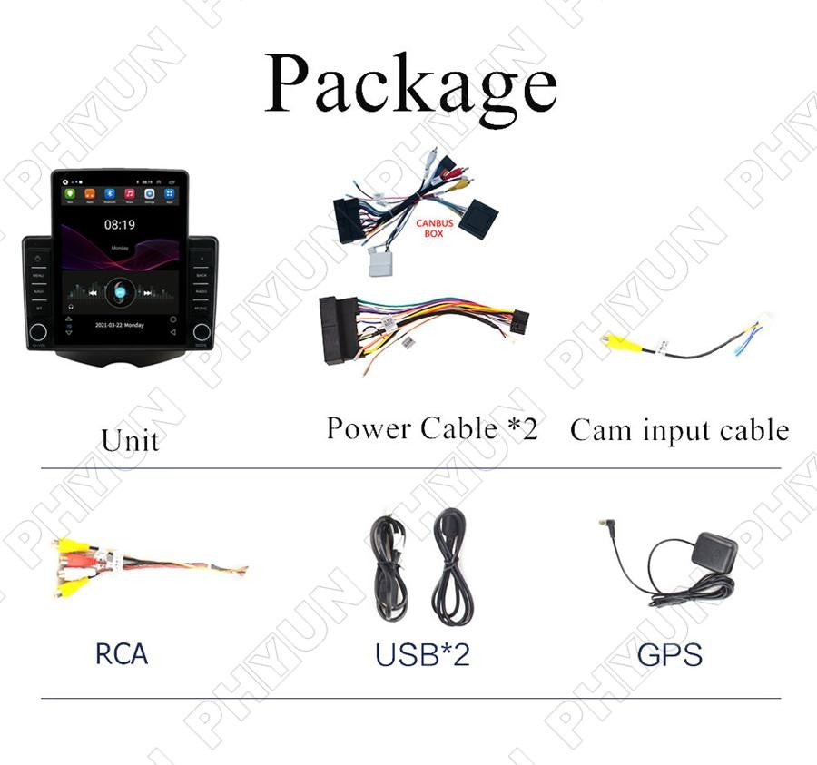 For 2011-17 for Hyundai for Veloster 9.5 Android 10.1 HeadUnit Stereo GPS Navi Wifi 16G