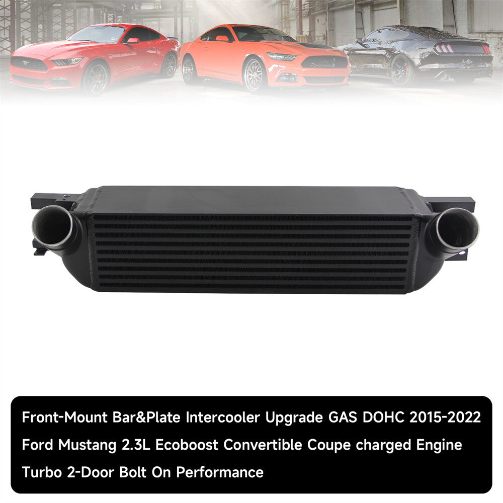 Performance Front Mount Intercooler for Ford for Mustang 15-22 EcoBoost 2.3L Turbo