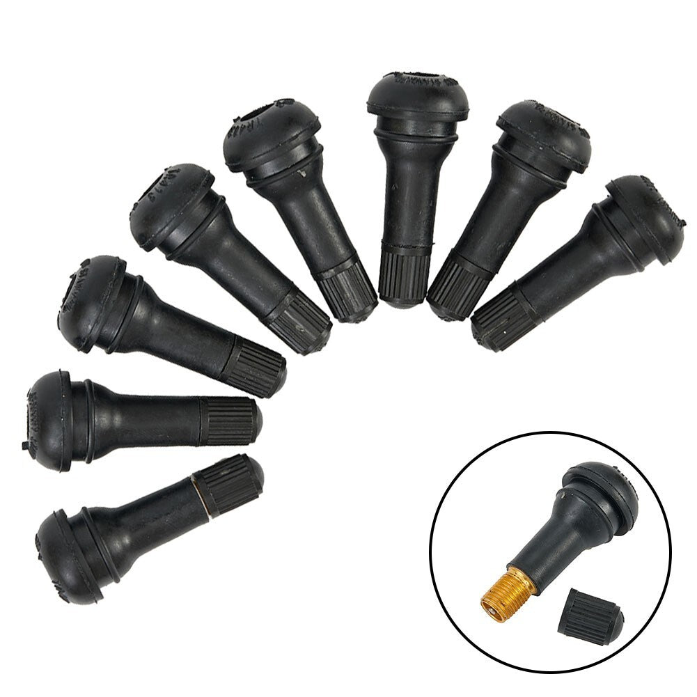 Valve stem TR413 Snap In type rubber tubeless tire replacement useful