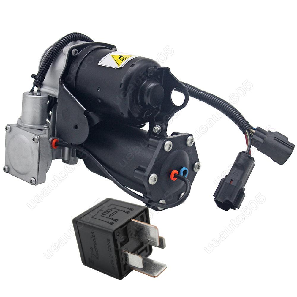for Land Rover Discovery 3 LR4 Hitachi Air Suspension Compressor w/Bracket Relay