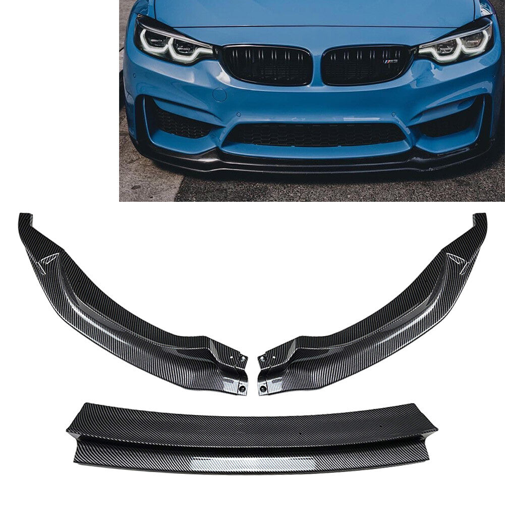 for BMW F80 M3 F82 F83 M4 2015-2020 Front Bumper Lower Spoiler Splitter Lip