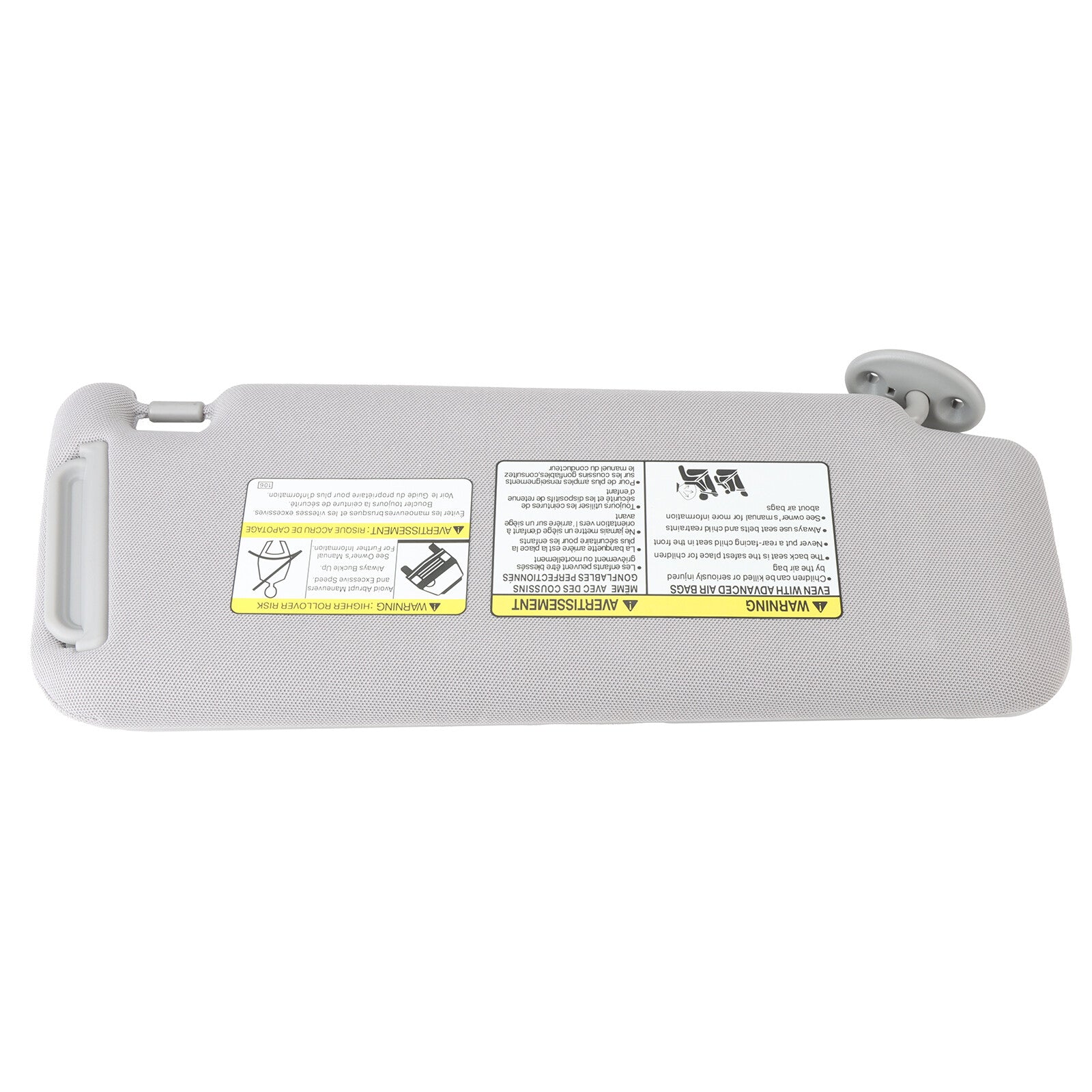 74310-35A91-B1 Left Side Gray Sun Visor For 2010-2023 for Toyota Prado 7431035A91B1