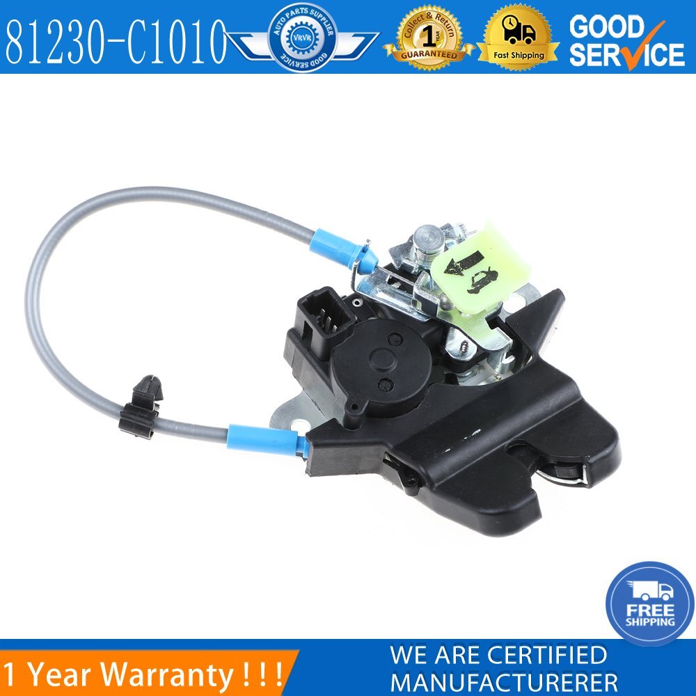 The latch cover lock is compatible with 2015-2017 for Hyundai Sonata 81230C1010 (81230-C1010-).