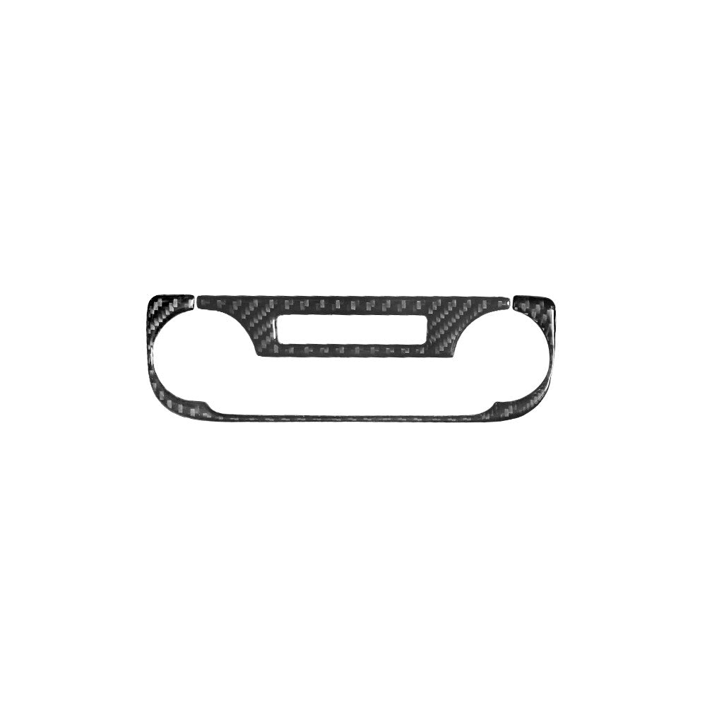 Carbon Fiber Climate control Panel Cover Trim for Mitsubishi Outlander 2014-2016