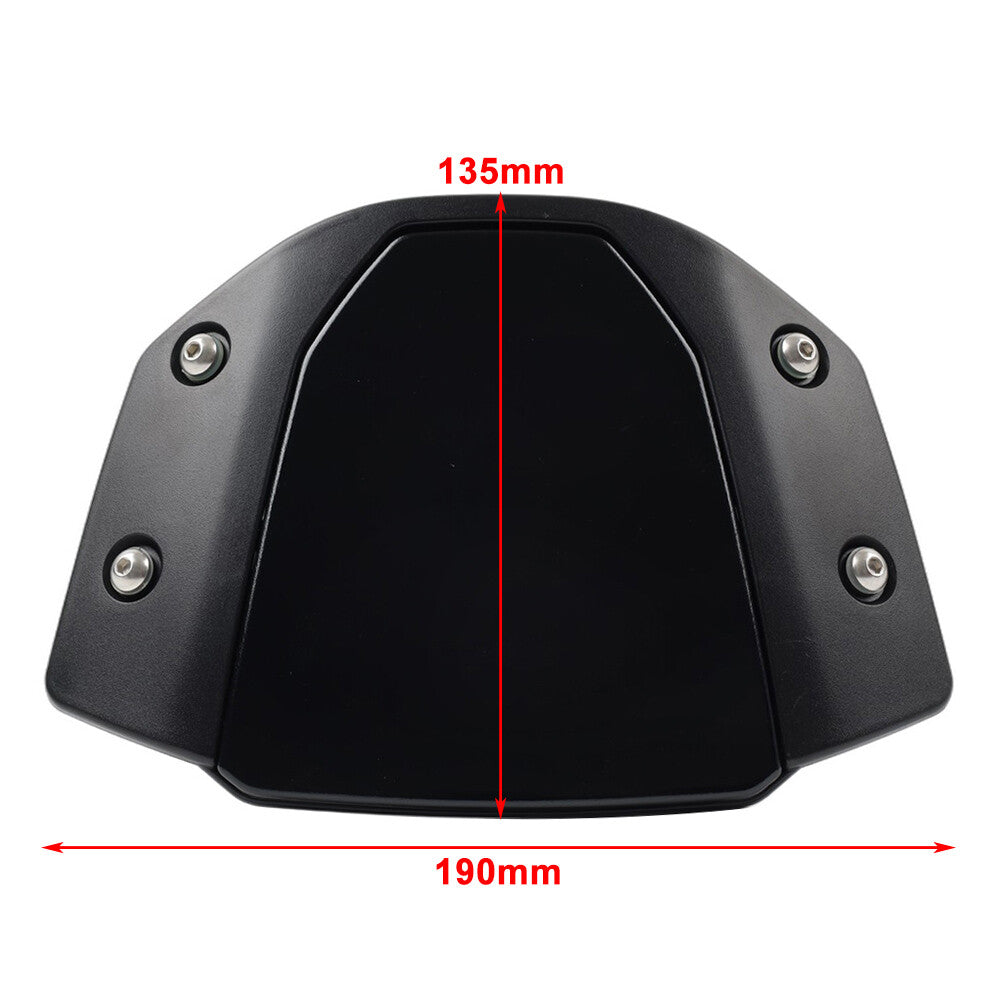 Silver Front Windshield Windscreen Wind Deflector for Honda CB650R 2017-2022