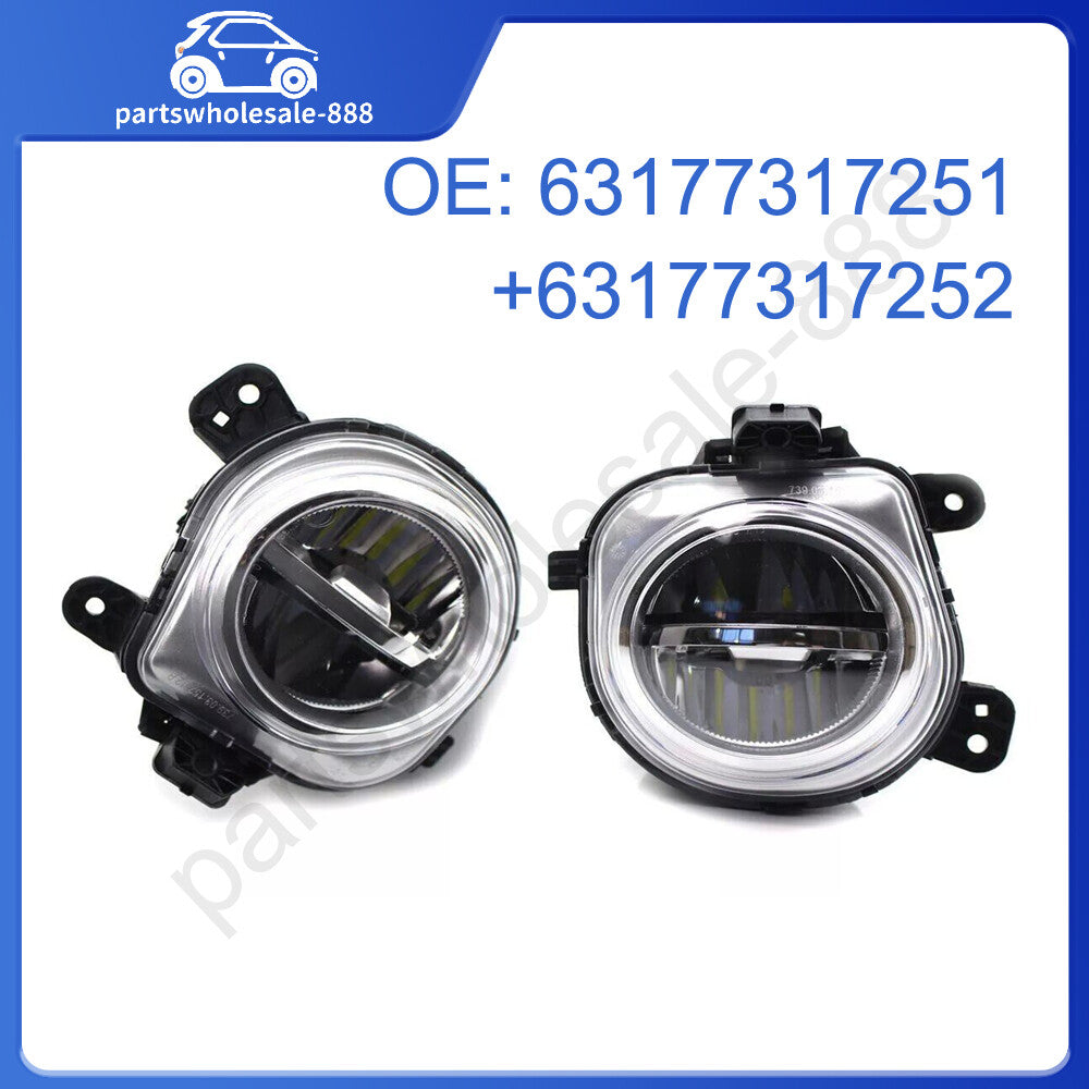 1 dual LH+RH LED fog light suitable for BMW X3 F25 X4 F26 X5 F15 X6 F16 63177317251 7252