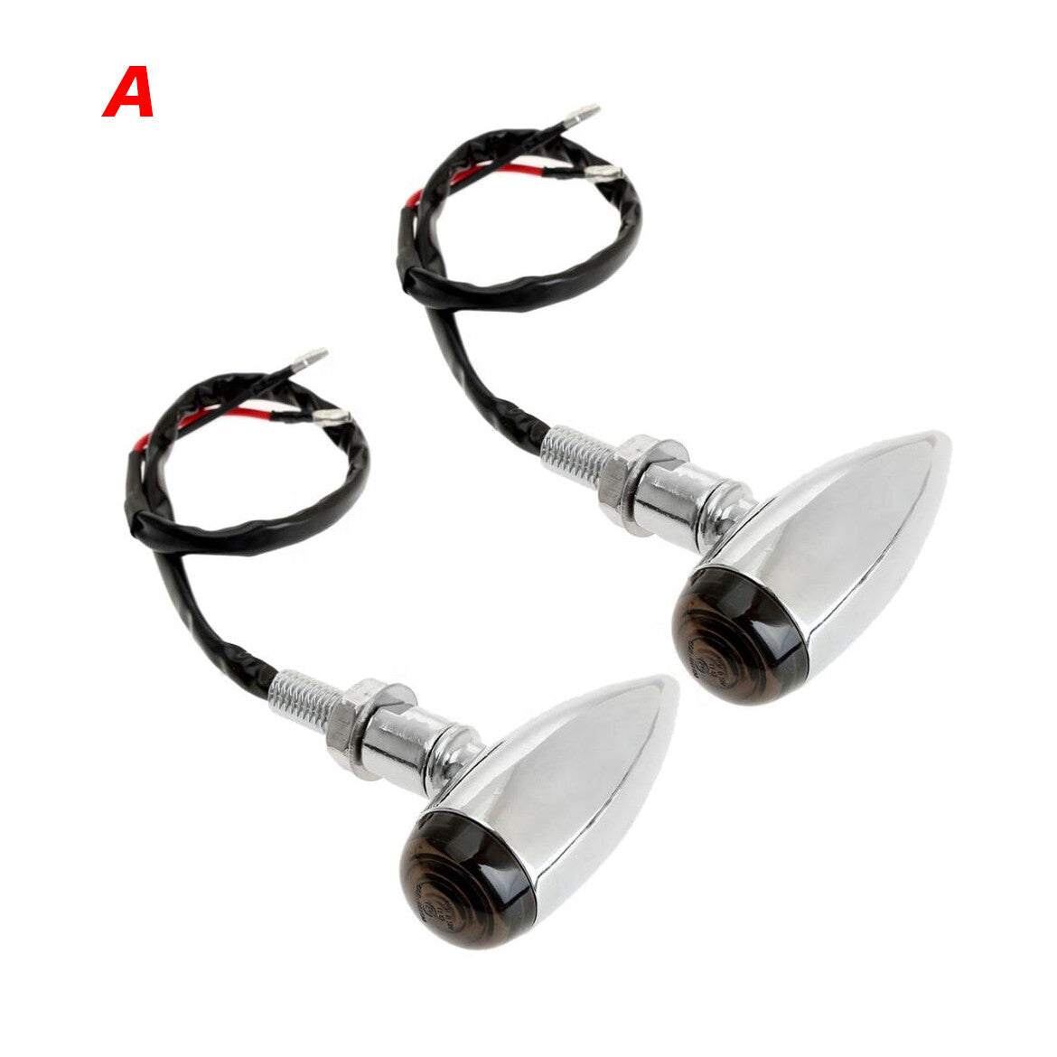 for Harley Davidson Sportster XL 1200 883 Dirt Bike Chrome Turn Signals Lights