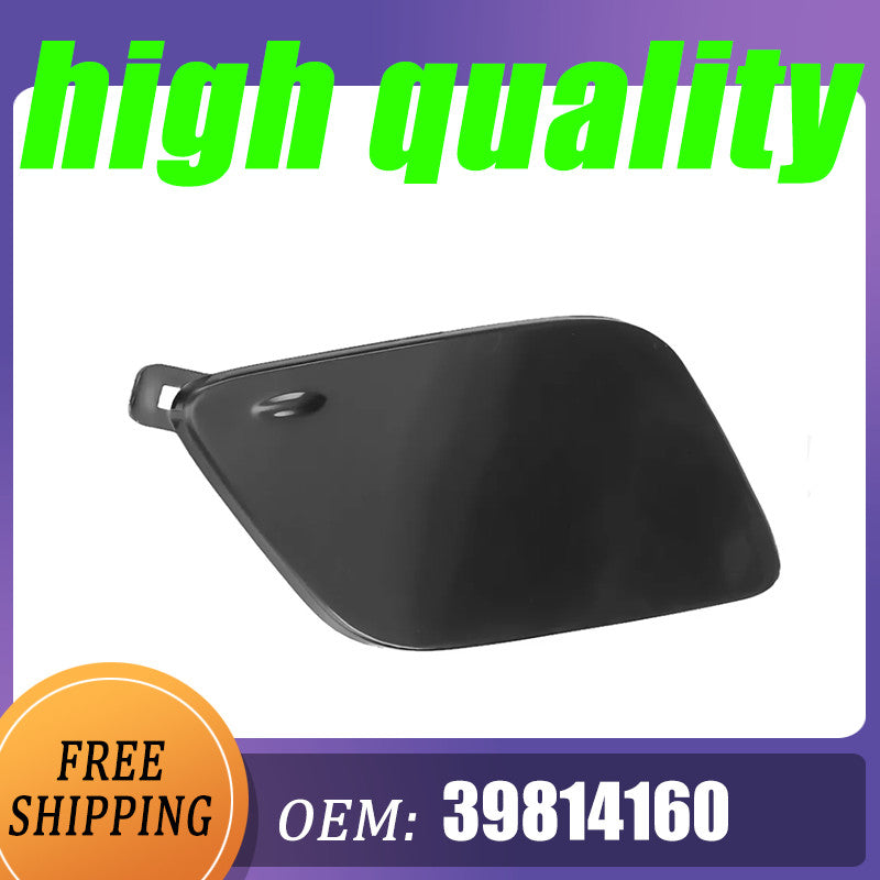 1-piece black front bumper tow hook cover for Volvo V40 2012-2018 39814160