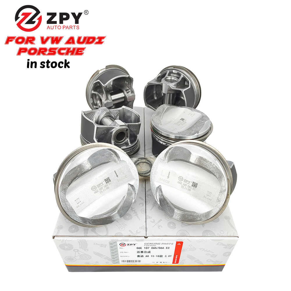 ZPY Stock car manufacture STD ring piston set custom 83mm engine piston for audi