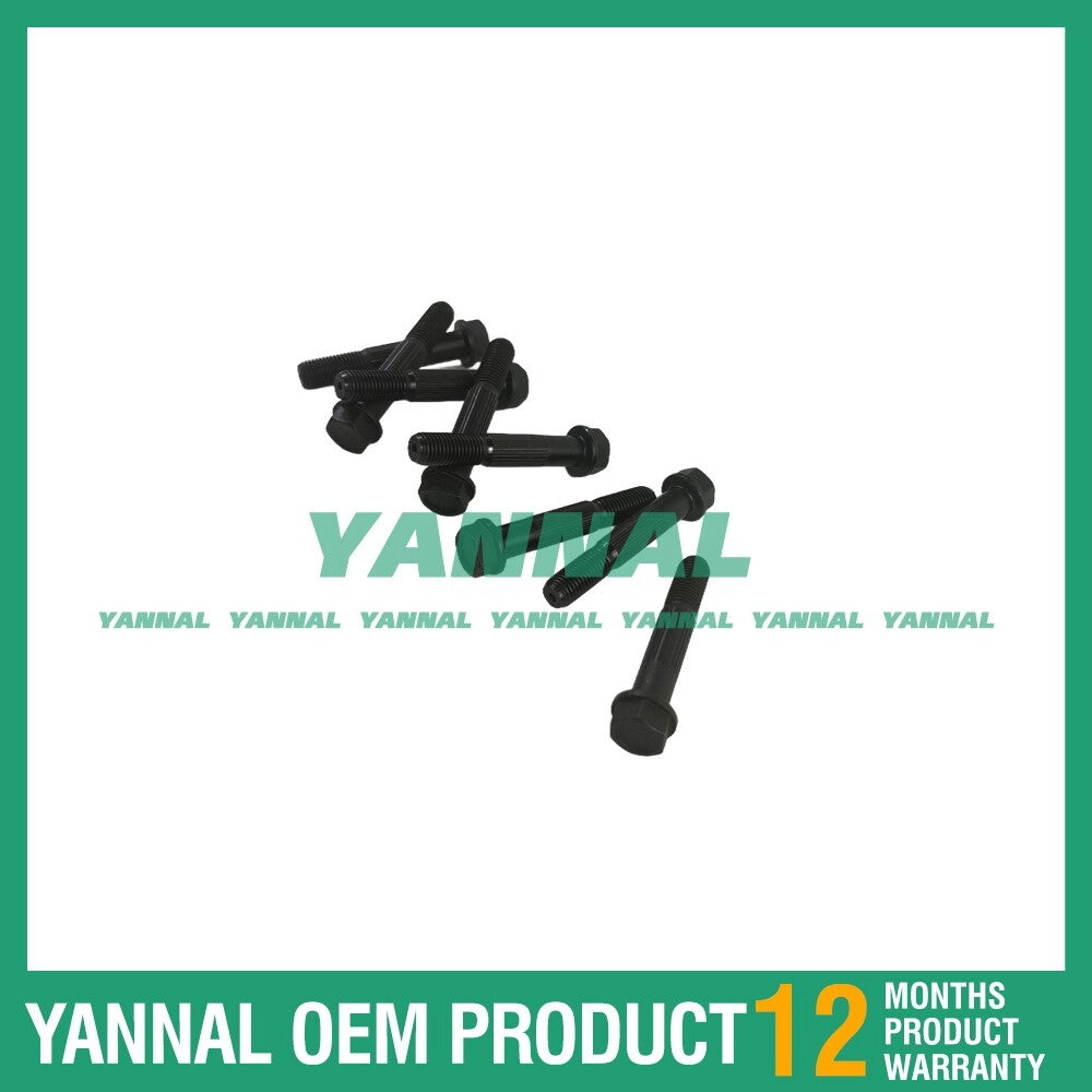 8 new J05E connecting rod bolts for Hino SK 250 1 excavators