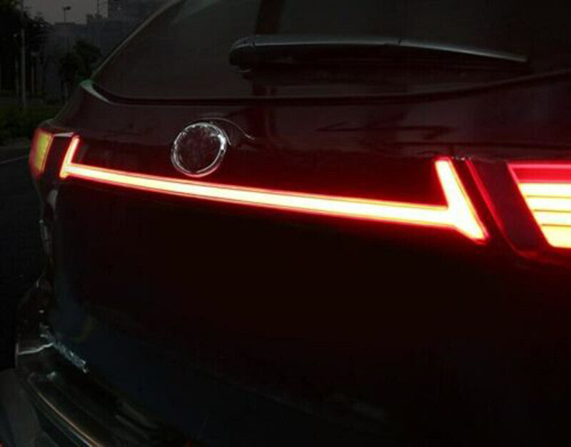for Toyota Highlander 2014-19 Black LED Through lights Assembly LED Trunk lights