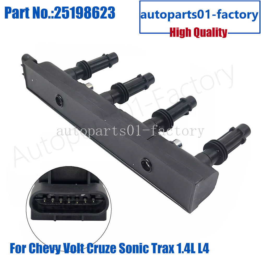 25198623 Ignition Coil for Buick Encore for Chevy Volt for Cruze Sonic Trax 1.4L L4