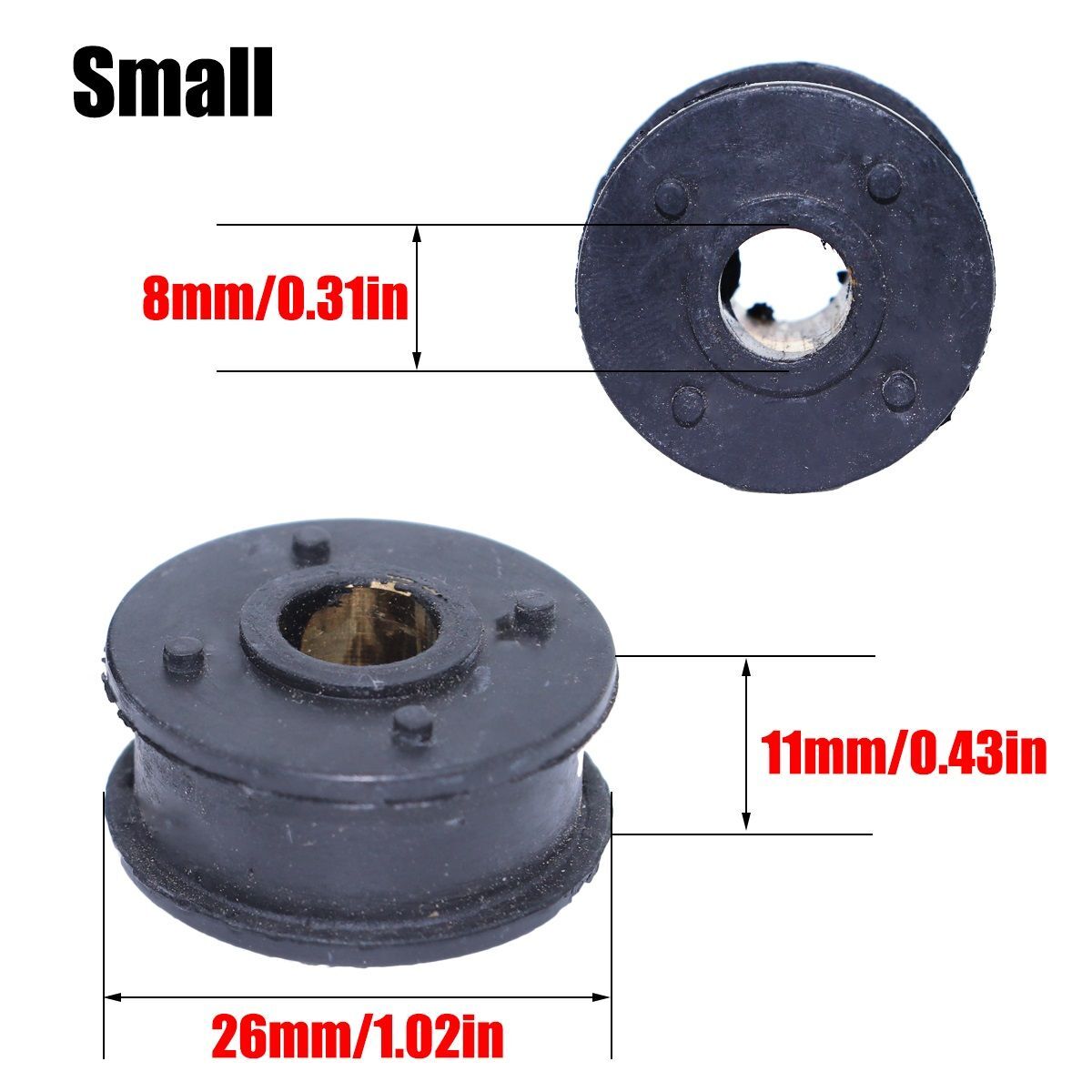 2Pcs for Mitsubishi Eclipse 2.0 Gear Shift Cable Linkage Bushing Gearbox Grommet