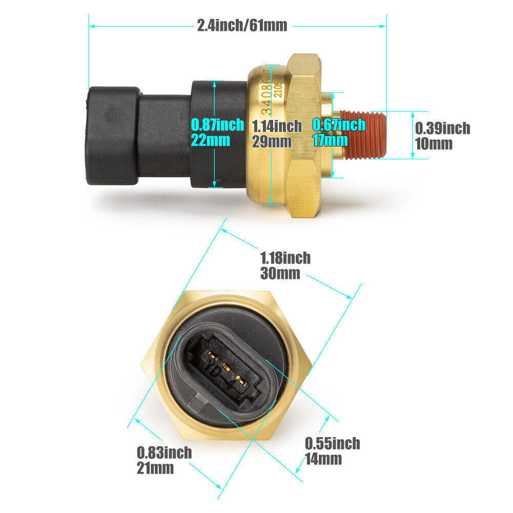 3408607 Applicable to L10 M11 N14 K19 ISM NT855 3056344 hydraulic pressure sensor switch