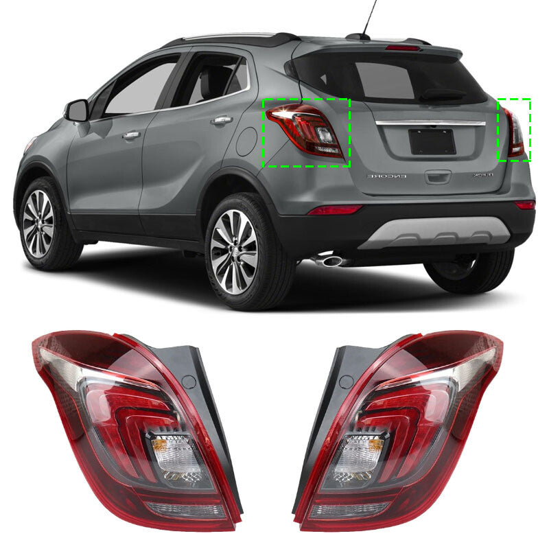 LED taillights for Buick Encore models 2016, 2017, 2018, and 2019.