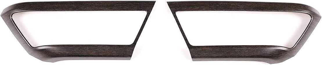for Land Rover for Defender 90 20-25 Oak Grain Inner Door Lock Handle Frame Trim 2P