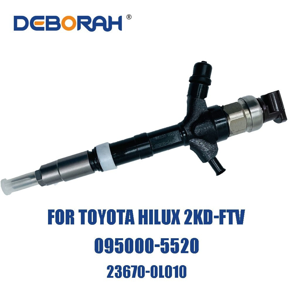 New Diesel Fuel Injector Nozzle 095000-5520 23670-0L010 For TO-YOTA HILUX