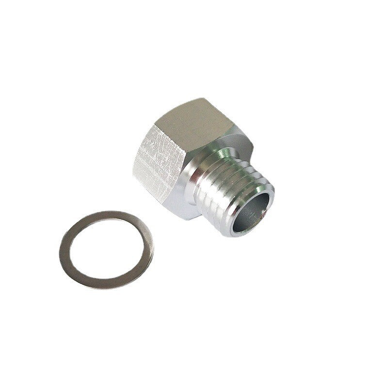 Male M12x1.5 to1/8 NPT Female Oil Water Pressure Temp Sensor Adapter for GM LS