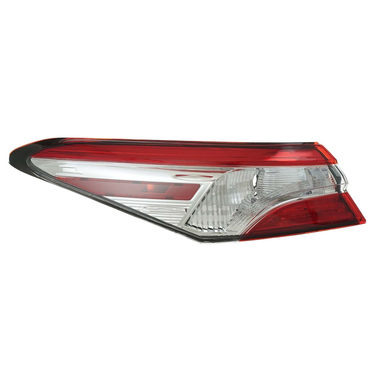 Chrome-plated taillight driver on the left side, suitable for 2018, 2019, and 2020 for Toyota for Camry SE LE.