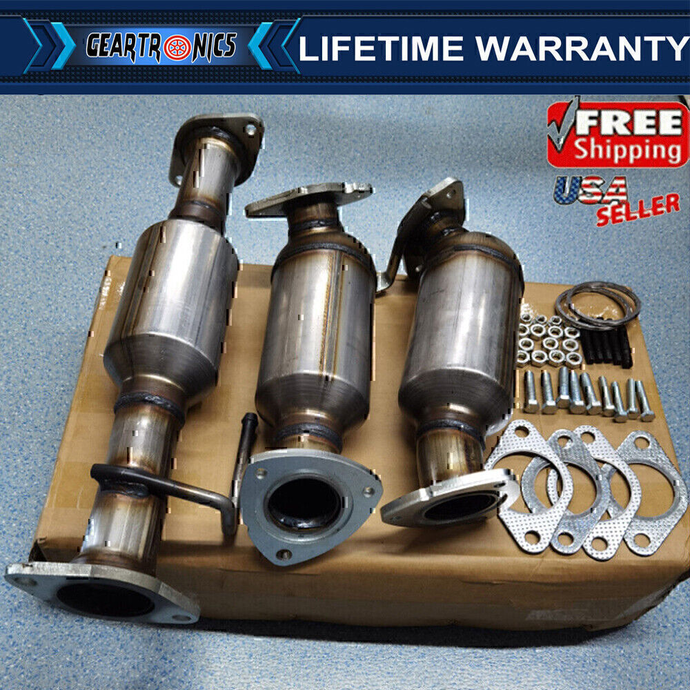 Catalytic Converter Set for 09-17 for Chevy Traverse 3.6L 08-17 for Buick Enclave US