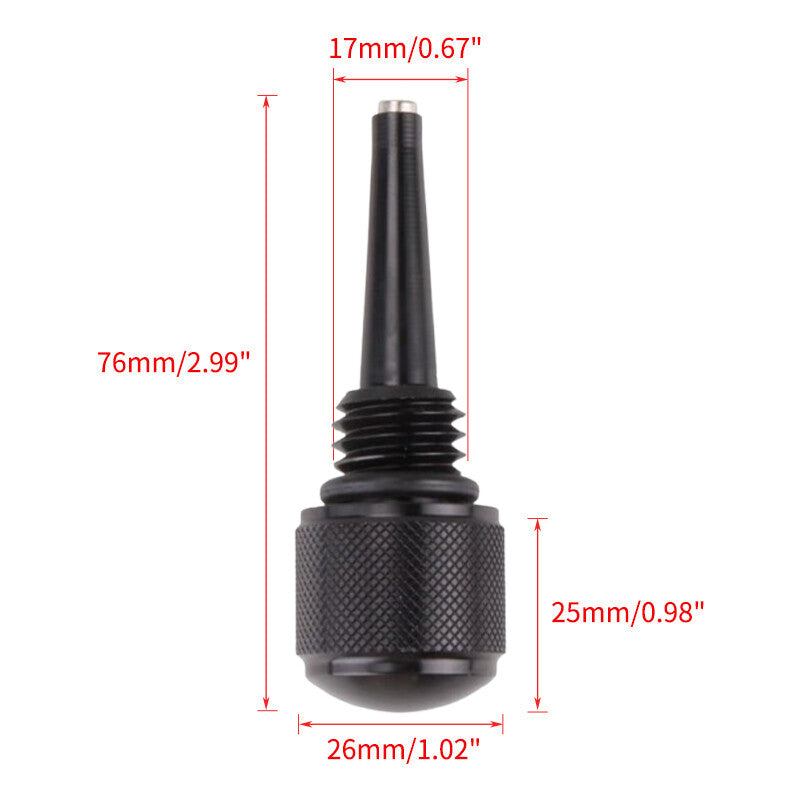 2PCS M18 x 2.5 Magnetic Oil Dipstick For Many Inverter Generators for Yamaha WEN