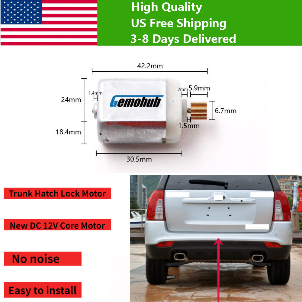 Rear Trunk Lock Latch Motor FC280SC for 2020-2023 for Ford Escape L3 1.5 2.0 2.5L