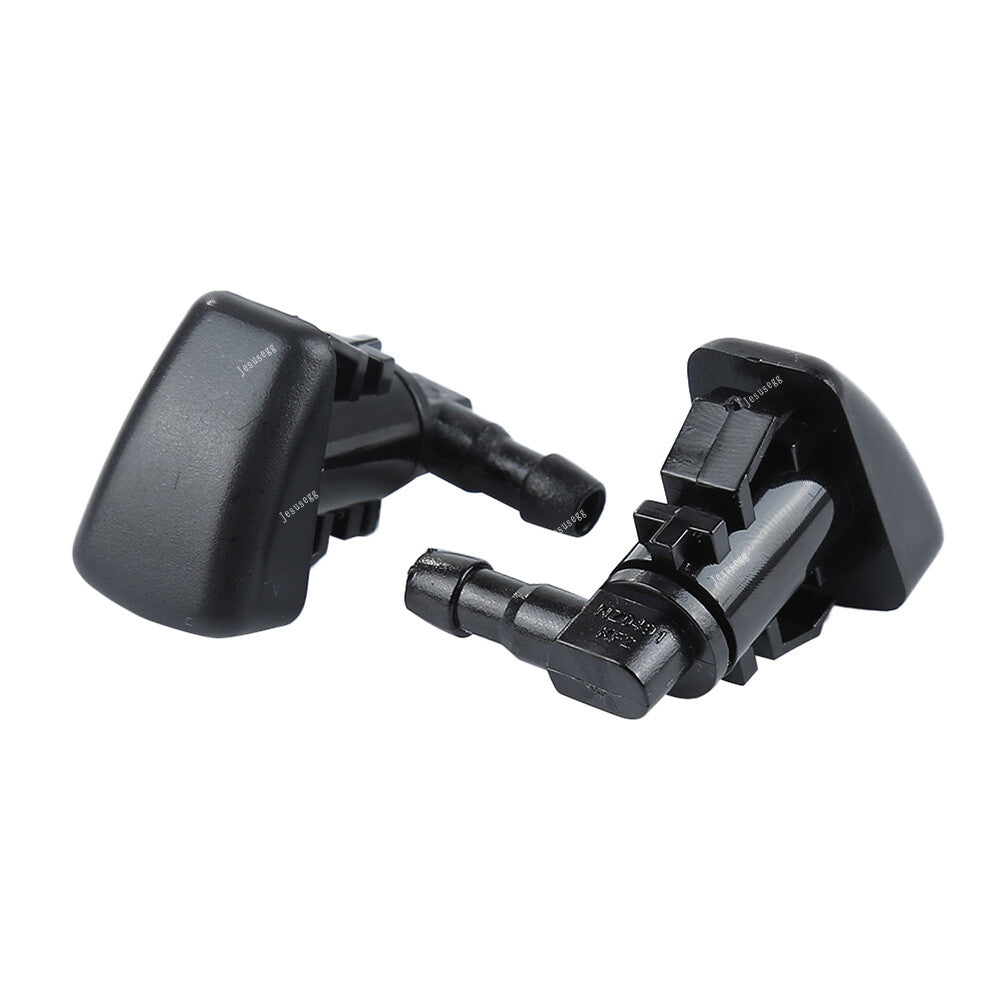 2X Windshield Washer Sprayer Nozzle Jets For 08 09 10-12 for Ford Fusion Milan MKZ