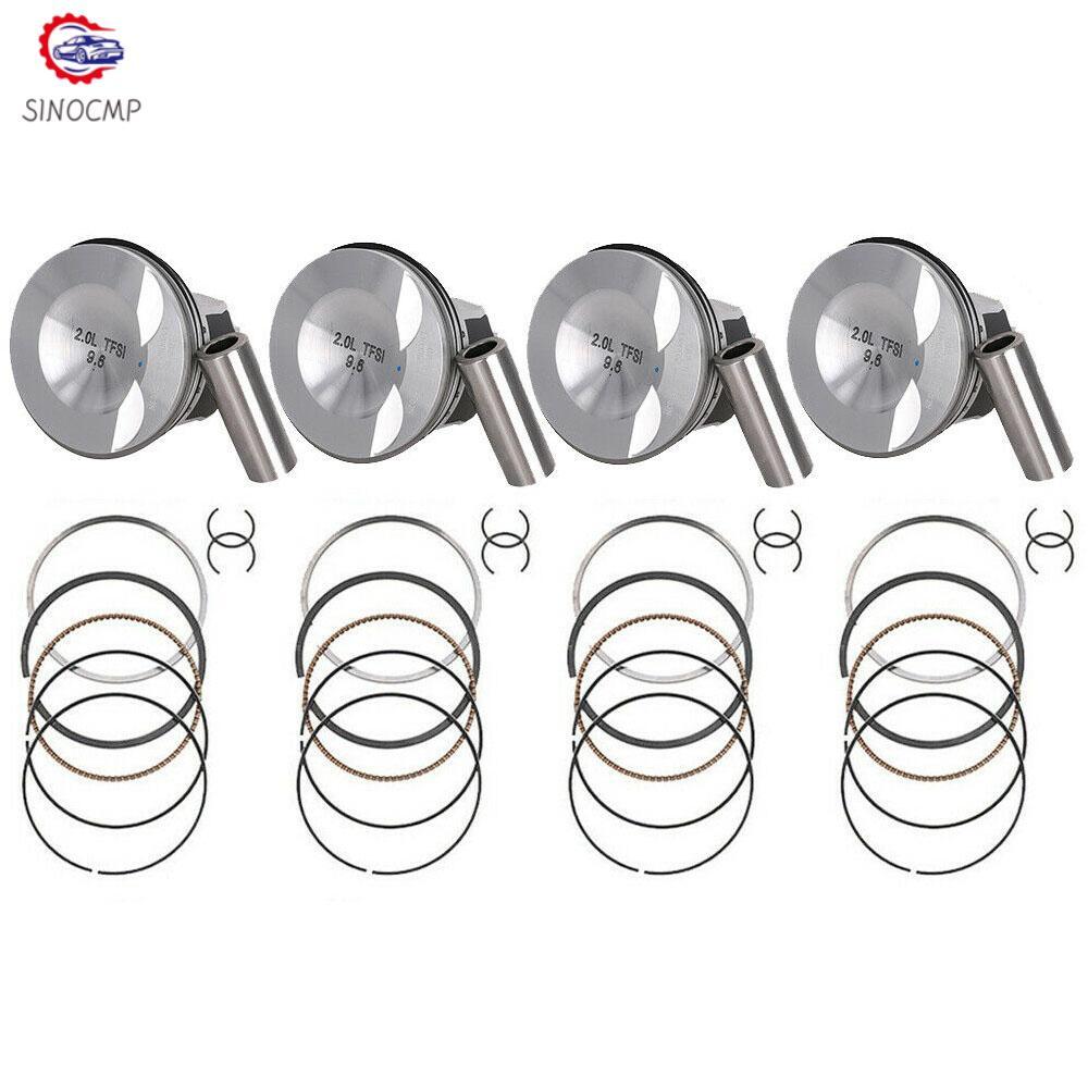 Engine Pistons Rings Kit EA888 2.0T 82.51/¦µ21mm 06H107065AM for Audi for VW for Passat