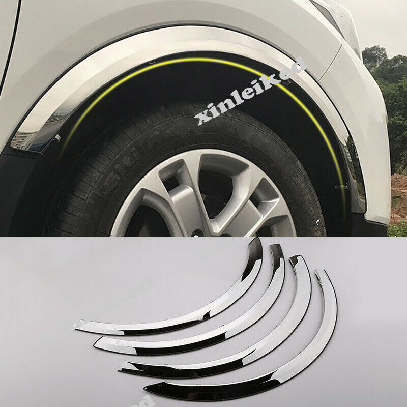 Wheel Eyebrow Arch Protector Trim Lips Fender Flares for Mazda 3 Axela 2014-2018