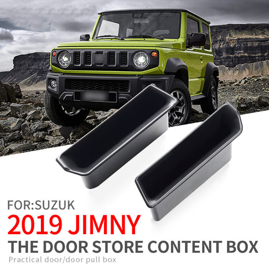 Door handle storage box for Suzuki for Jimny 2019-2022 front door Accessories Holder