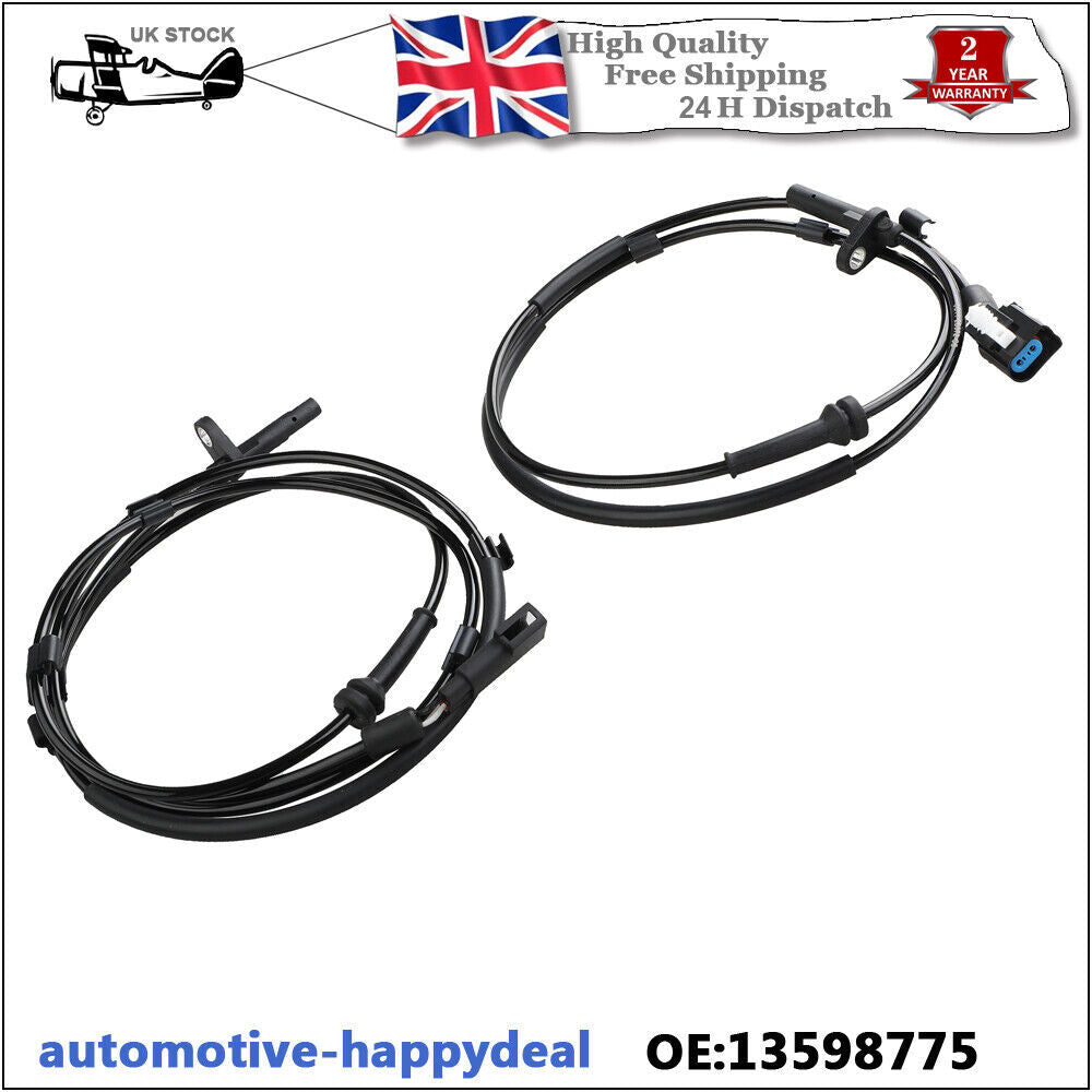 2X ABS WHEEL SPEED SENSOR for FORD TRANSIT MK7 2006-2014 REAR ABS SENSOR LR SET