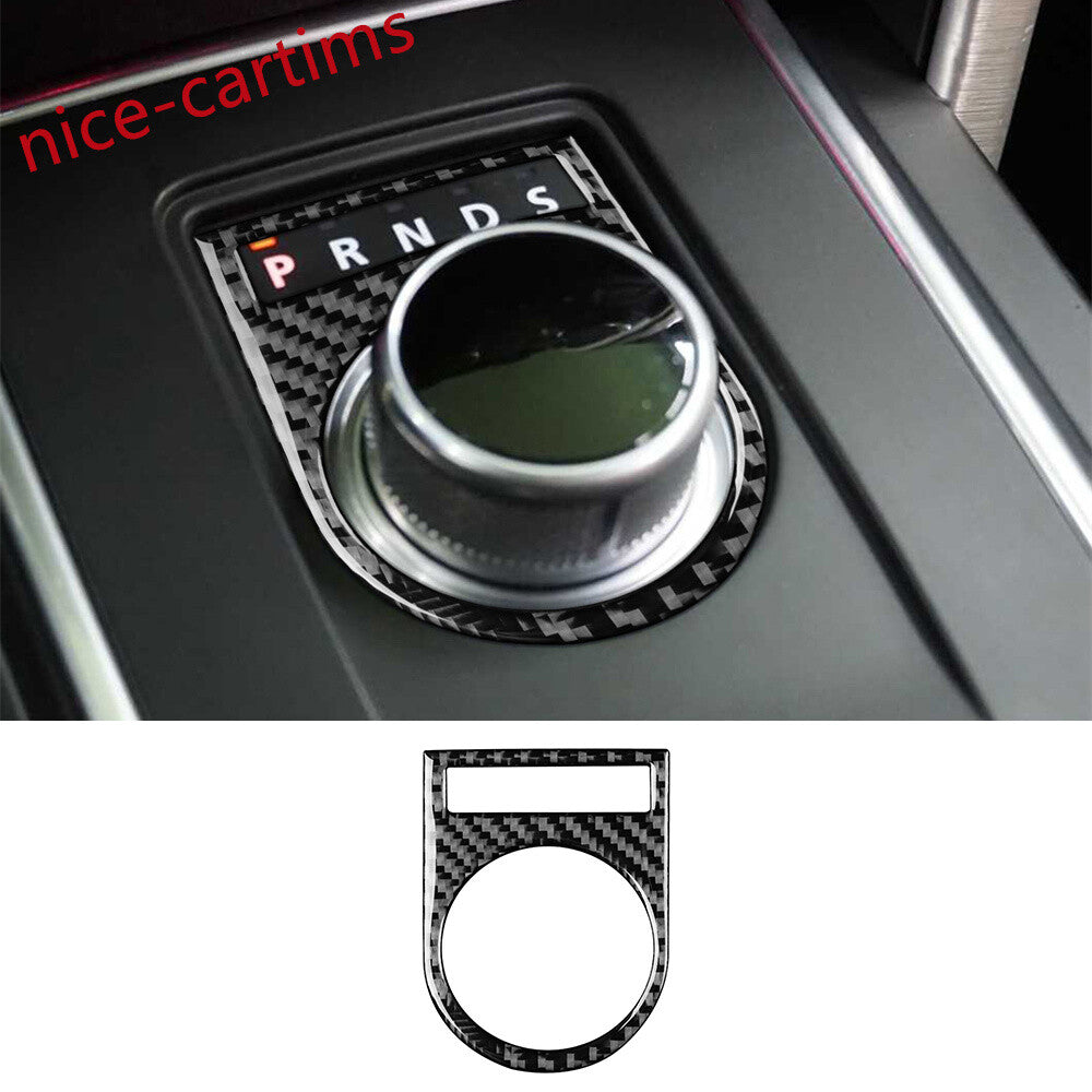 Carbon Fiber Gear Shift Indicator Cover for Land Rover Discovery Sport 2015-2019