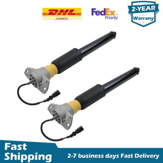 Pair Rear Shock Struts for Audi A6 Avant S6 C7 A7 Sportback S7 RS7 2012-2018