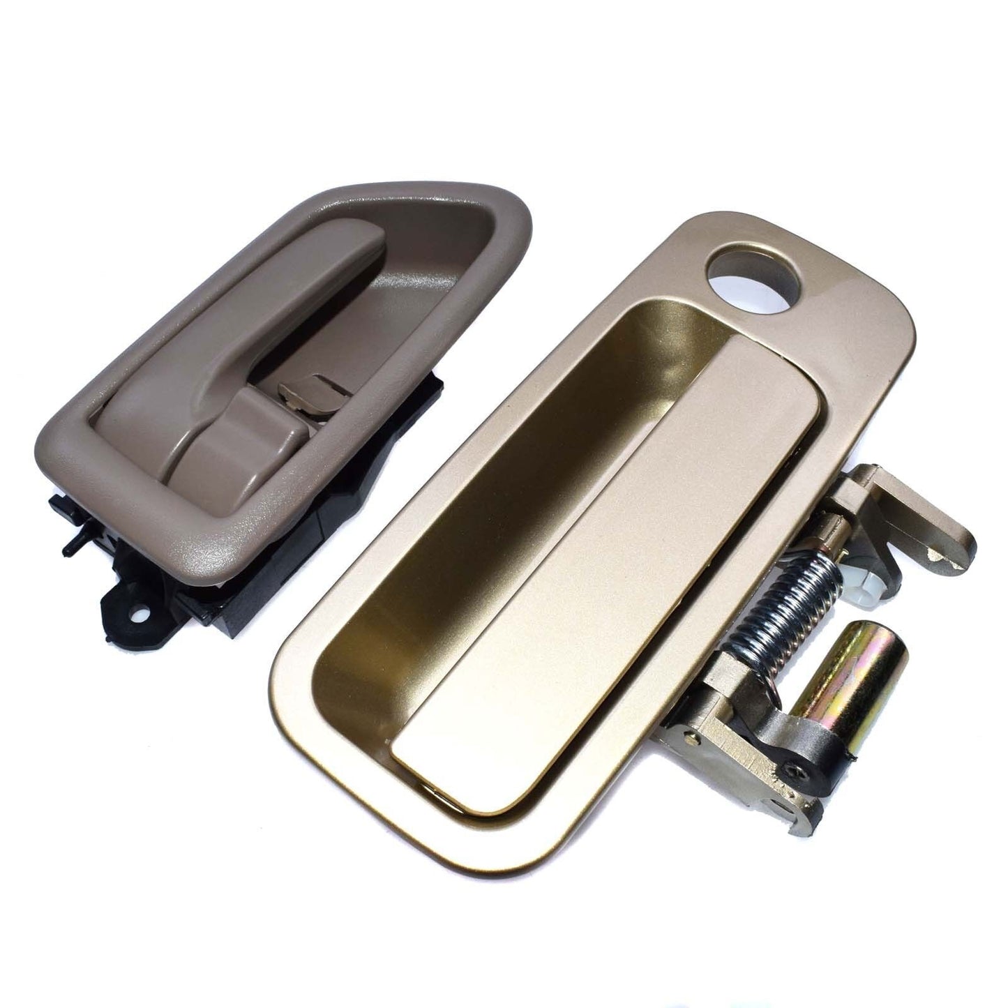 For 97-01 for Toyota for Camry Front Right Beige Outside  Tan Inside Door Handle New