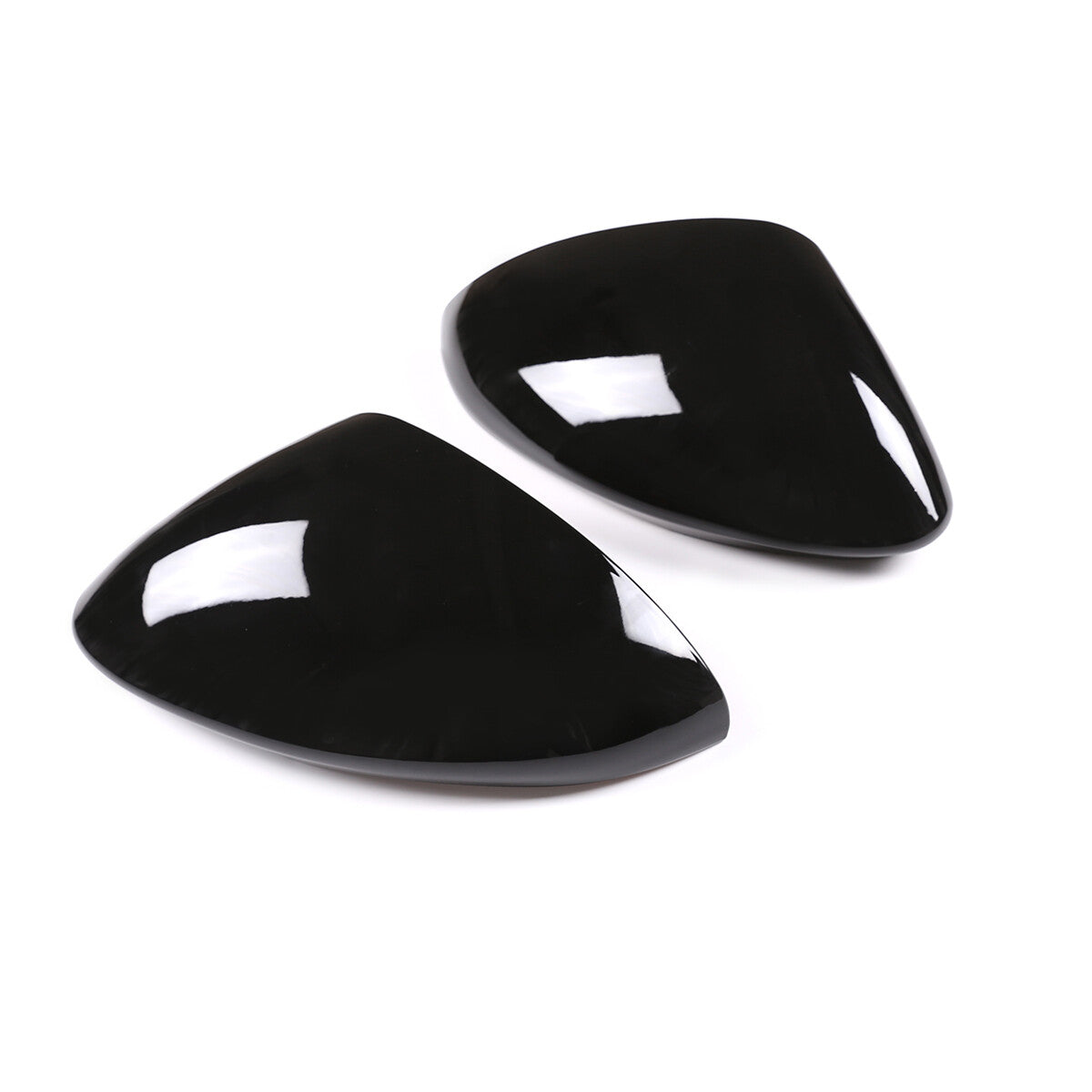 ABS blacked-out rearview mirror turn signal light cover trim for Corvette C8 20-23