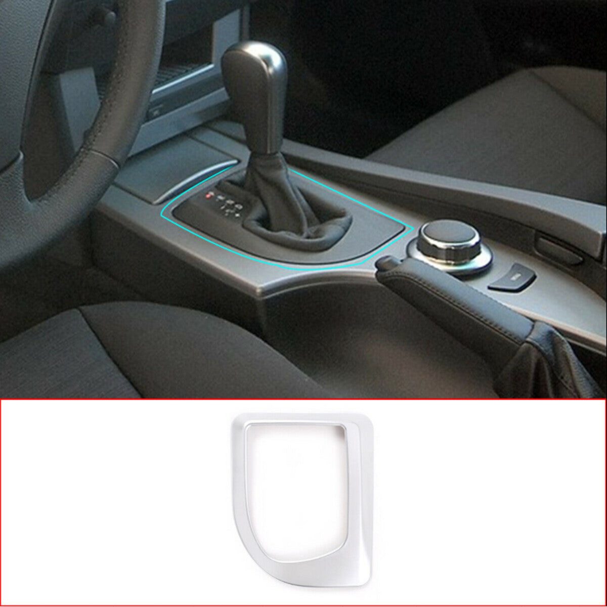 Sleek black rear window shutter panel decorative cover for Toyot@Supra 19-22